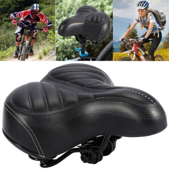 Siège de Vélo Bicyclette VTT Selle Coussin Gel Confortable Sportif Souple