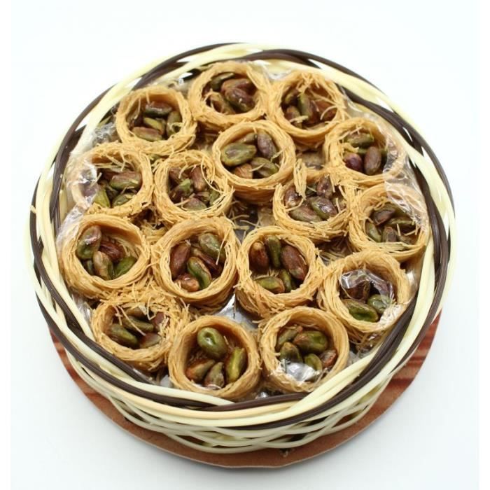 Gateaux Arabes Nid Doiseaux à La Pistache Root Accueil