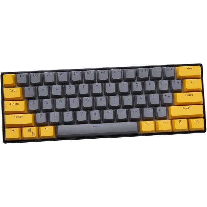 Touches Clavier Mécanique PBT épaisses - Lot 61 Touches Profil OEM - Compatible Switches Cherry MX - 2
