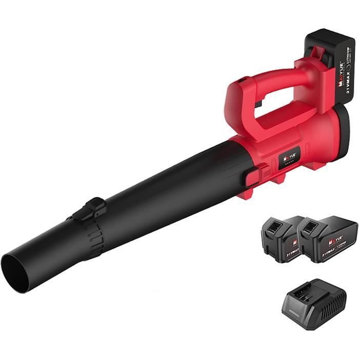 POSENPRO Souffleur De Feuilles Sans Fil 20V - Batterie 2.0Ah, 250CFM, Idéal Jardin Et Cour