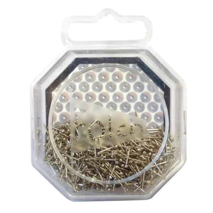 20 épingles De Couture Dorées 25 Mm - Pour Créations, Tissus, Décorations