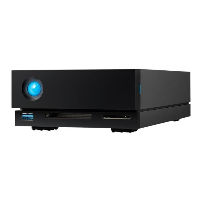 Disque dur externe LACIE 1big Dock Thunderbolt3 – 8 To – Noir – Baie de disques – USB-C – Thunderbolt 3