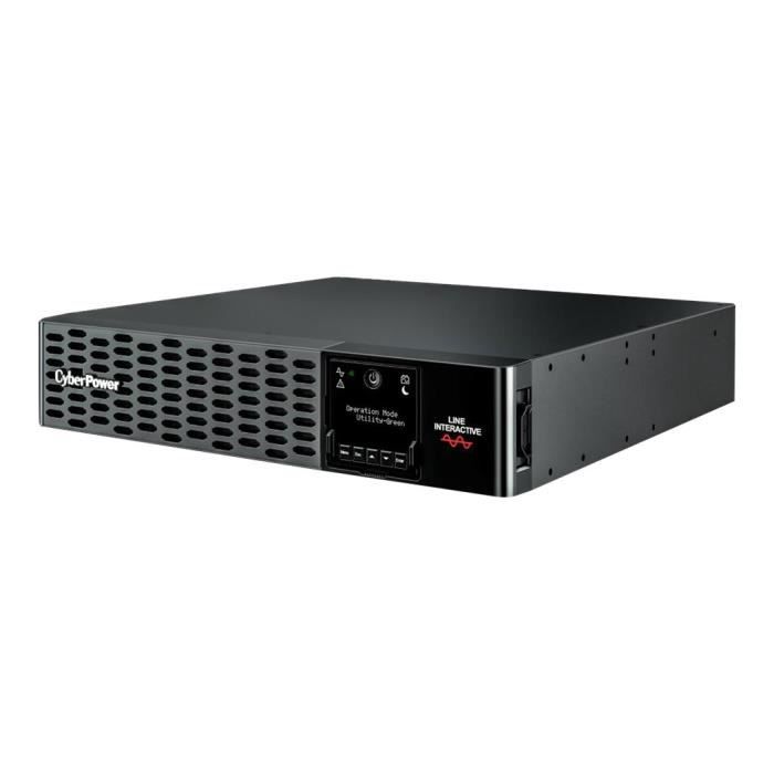 CyberPower Professional Rack Mount PR1500ERT2U Onduleur montable sur rack externe CA 220 230 240 V 1500 Watt 1500 VA RS 232…
