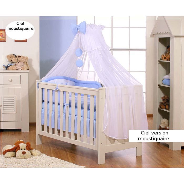 Ciel De Lit Bebe En Moustiquaire Grand Format Cdiscount Puericulture Eveil Bebe