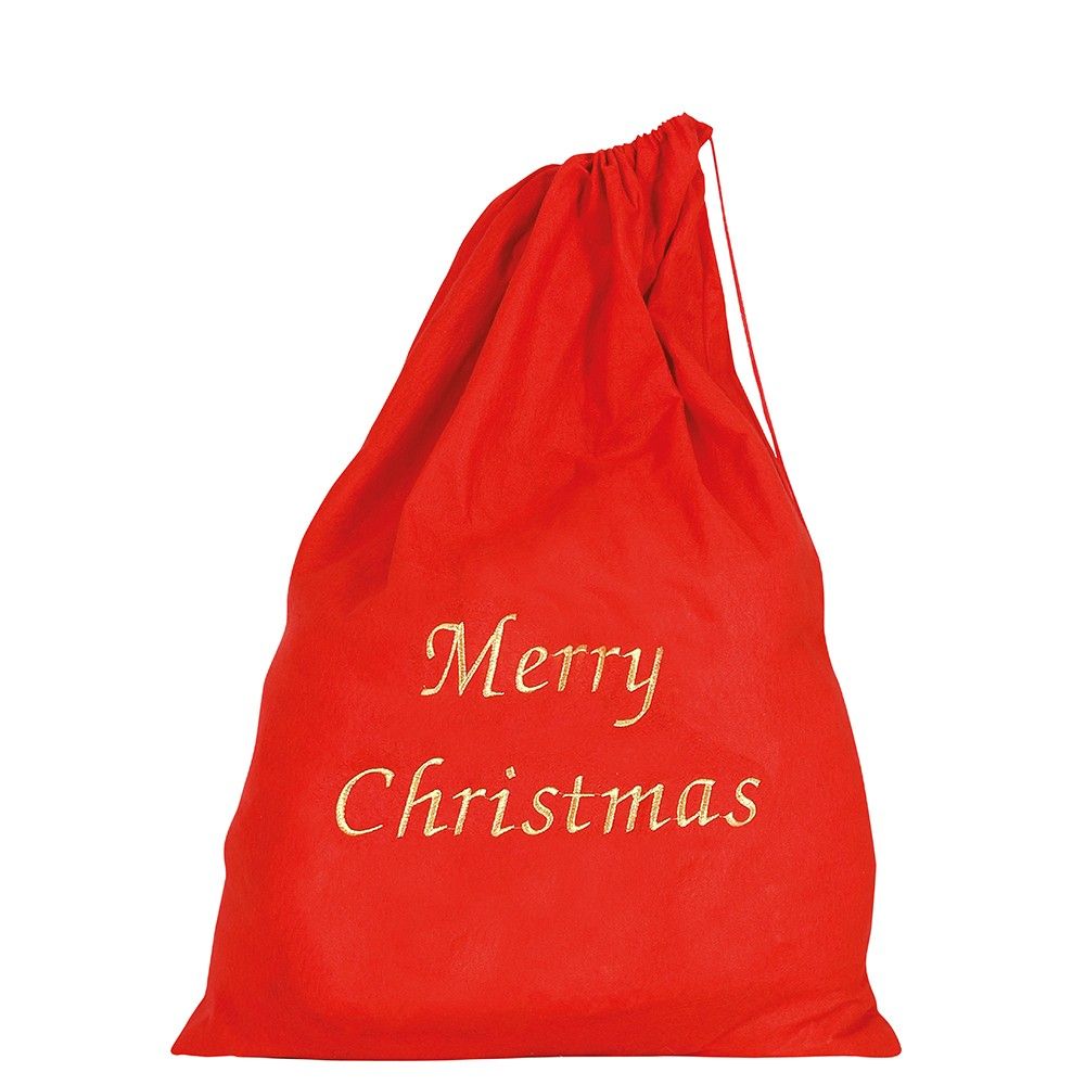 Hotte rouge Père Noël : Deguise-toi, achat de Accessoires