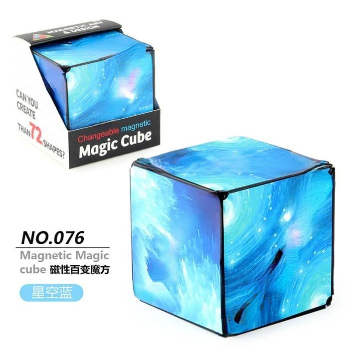 MC-06 - Cube Magique Magnétique Géométrique Variable, Anti-stress