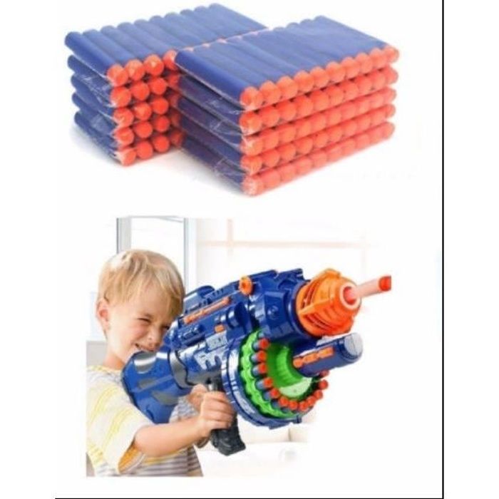 20pcs Toy Gun N-Strike Elite série de sécurité recharge fléchettes Soft balles I 