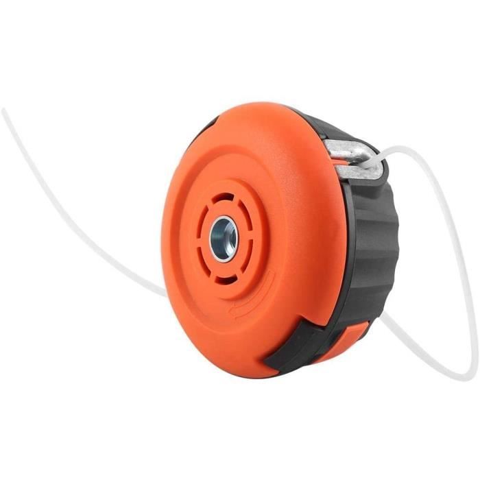 Tête De Débroussailleuse Universelle – Avec 4 Fils De Coupe, Système Tap & Go | Compatible Tondeuses à Fil, Coupe-bordures Sans Fil