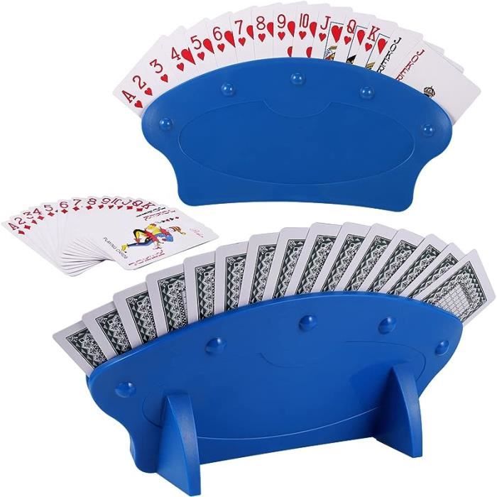 Support de carte de jeu - AUTREMENT - 2 Porte-Cartes Jouer Mains Libres en  Plastique ABS - Blanc - Cdiscount Jeux - Jouets