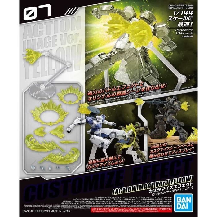 Meilleurs prix pour Jouet - BANDAI - 30 MINUTE MISSIONS - 07 ACTION IMAGE VERSION YELLOW - Jaune - Intérieur - Mixte