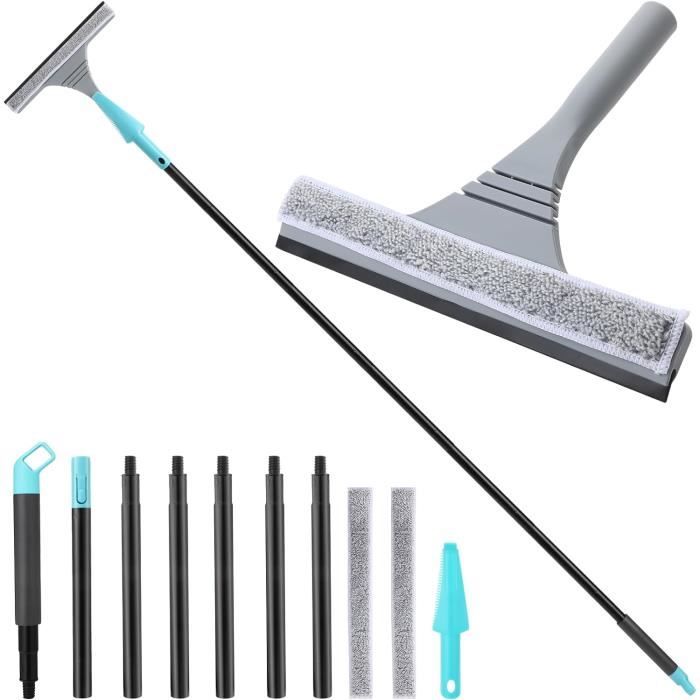 Kit Raclette Vitre Raclette Télescopique Essuie-Glace Télescopique Kit Raclette Pour Vitres