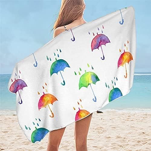 Serviette De Plage,Automne Nature Faune Animaux Cerfs Chasse Saison