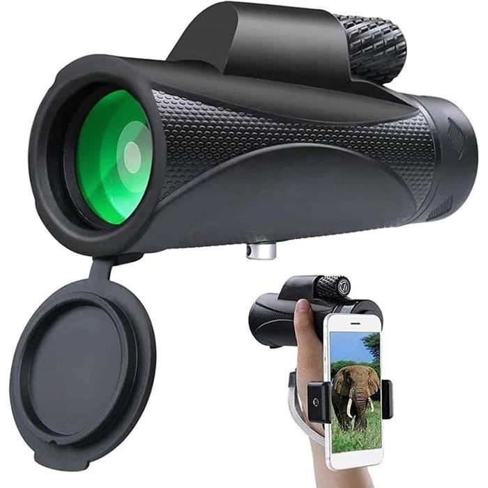 Monoculaires Hd Télescope Monoculaire Portable Compact Monoculaire 16 X 8 000 M, Lunette Optique