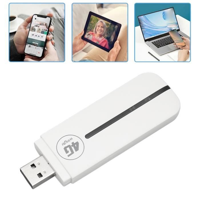 Duokon Dongle WIFI USB 4G Modem WiFi USB 4G LTE, Routeur WiFi 4G ...