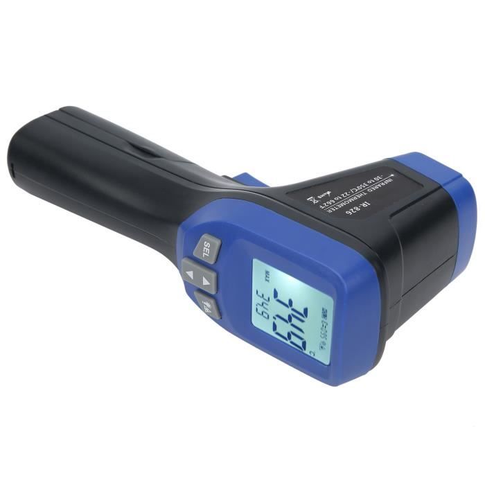 IR02C - Thermomètre Industriel À Infrarouge Numérique Portatif