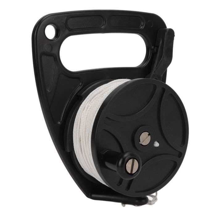 Moulinet de plongée, ligne de guidage de bobine de doigt de plongée sous marine, ancre de kayak de moulinet de plongée polyvalente, avec poignée, pour plongée sous marine, grotte