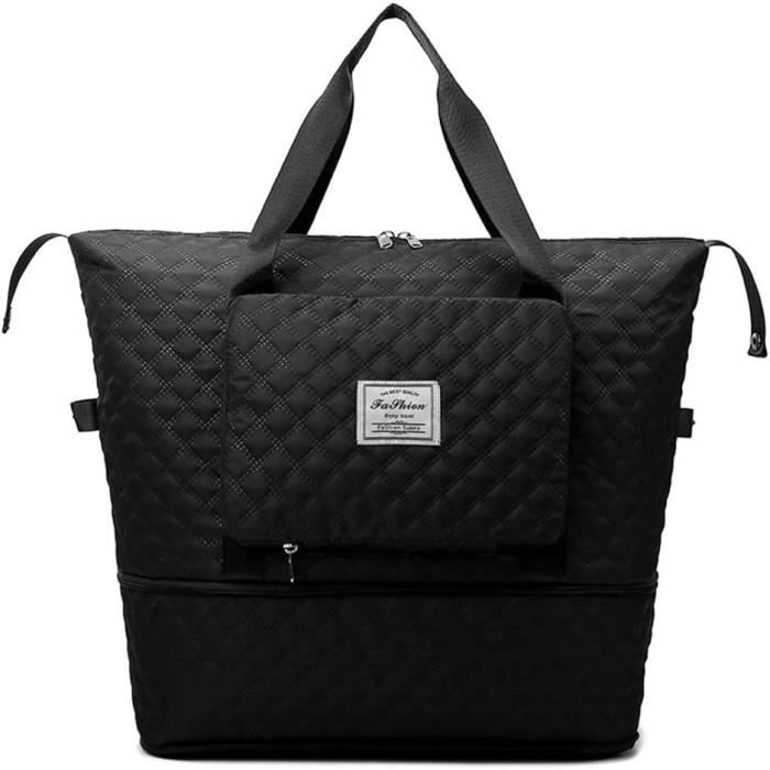Sac De Sport Femme 35L Avec Compartiment à Chaussures - Pliable Et Imperméable