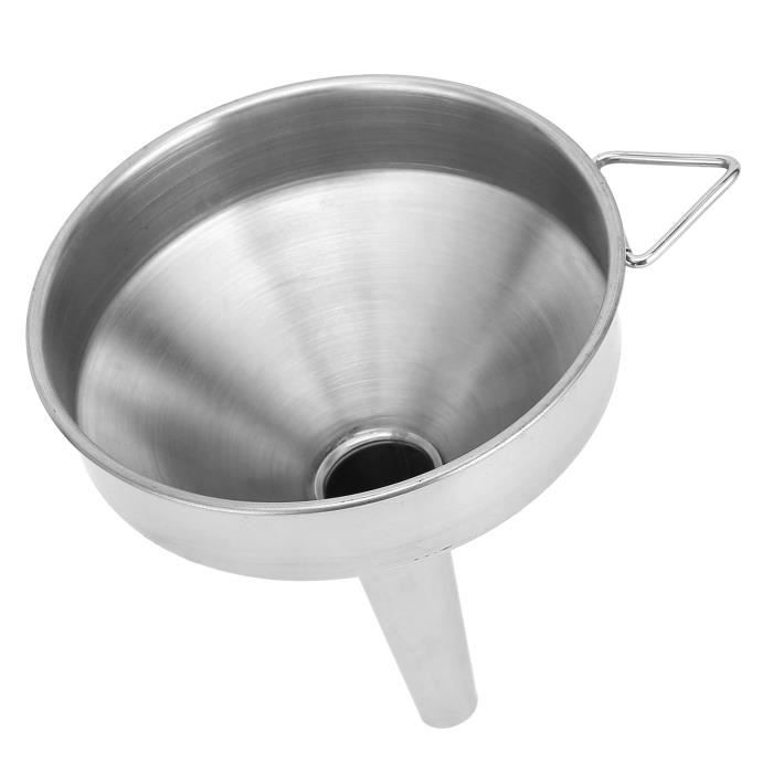 EJ.life Stainless Steel Funnel, Oil Funnel Kitchen Funnel Multipurpose