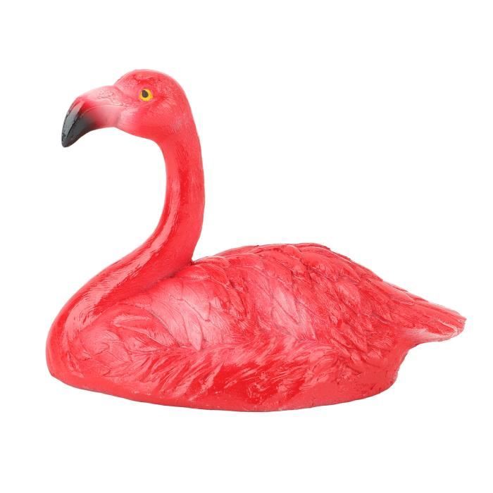 YEAMLTE Mini Flamant Rose en Résine, 50 Pièces de Figurines Miniatures Rose, Décoration Animaux, Mini Flamants Roses, pour Maison et Aquarium, DIY, Décoration de Jardin