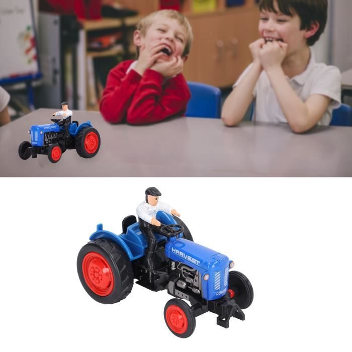 Jouets Tracteurs, Ensemble de Tracteur pour Enfants et Camion avec Remorque et Figurines de * - Jouets de * Agricole à 4 Roues pour Tout