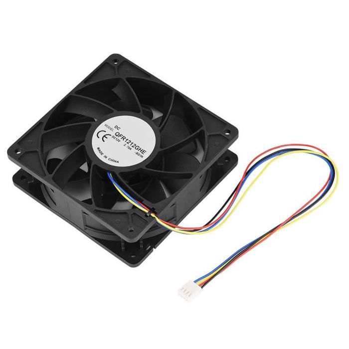 2 VENTILATEURS-Ventilateur De Refroidissement Pour Carte De Fouille