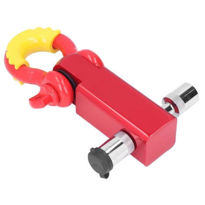 VEVOR – Récepteur D’attelage à Manille Pour Récepteur 50 Mm | Résistance Rupture 24T, Charge 7,2T | Pour Remorquage, Récupération 4x4 - 14