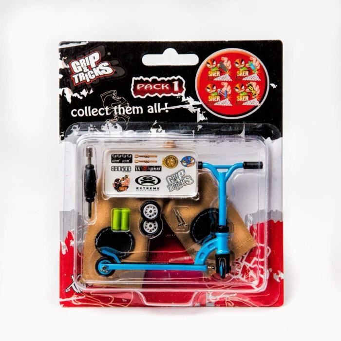 Le pack Finger SCOOTER / Trotinette à customiser pour réaliser des tricks comme les pro !