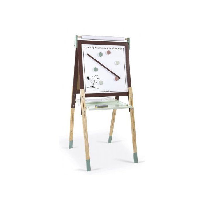 Tableau Dessin des Ecoliers 2 en 1 Tableau Double Face Chevalet d'art Dessin Jouet pour Enfant