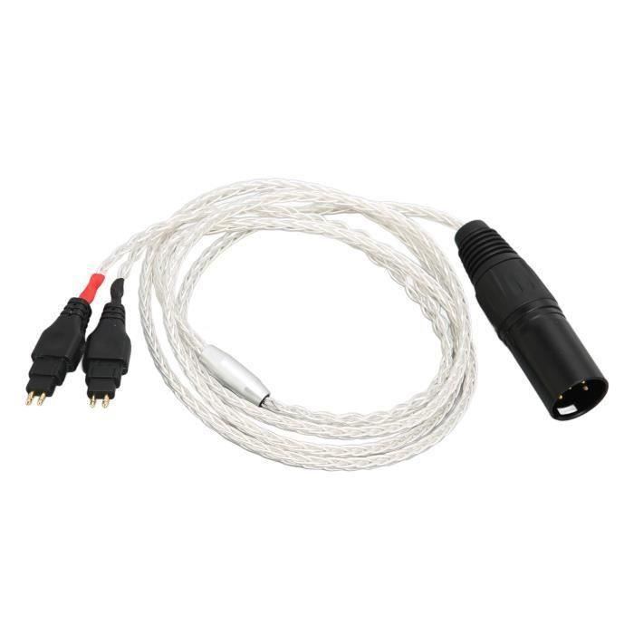 Câble Symétrique 4.4mm Fozriybefy Pour Casque HD580 HD600 HD650 HD660S - Mise à Niveau Audio