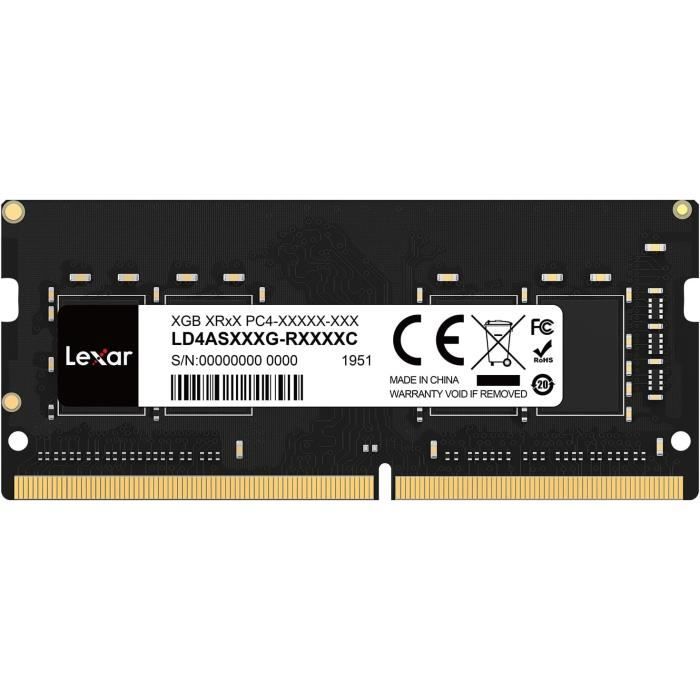 Memoire pc portable Lexar LD4AS008G B3200ASST - vue 3