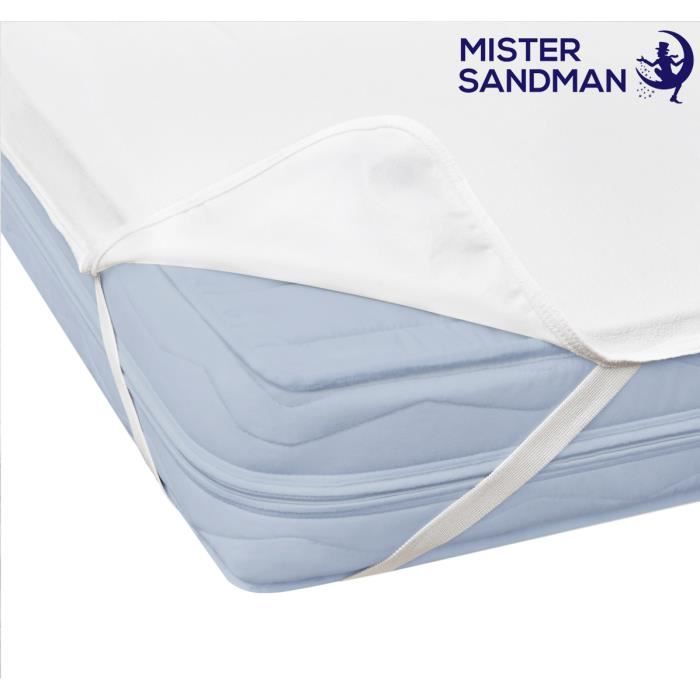 Protège-Matelas Imperméable UNIENTO 90x200 Cm - Respirant, Anti-Acariens, Lavable 60°C - Garantie 10 Ans