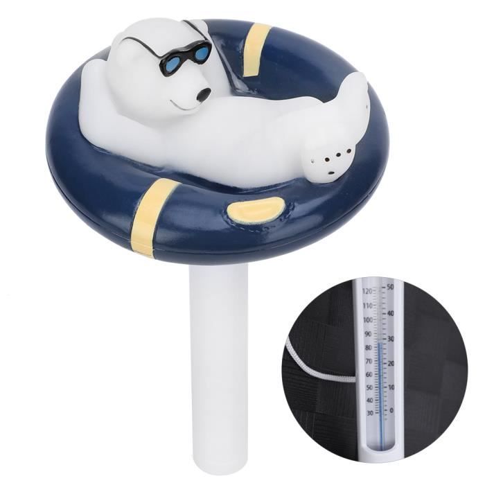 2 pièces thermomètre poisson thermomètre de piscine thermomètre