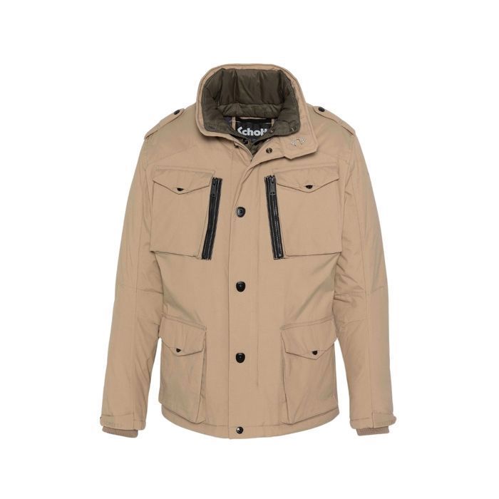 Veste Schott Field Beige - SCHOTT - Ref 35494 - Homme - R?�sistante et durable Beige - Cdiscount 