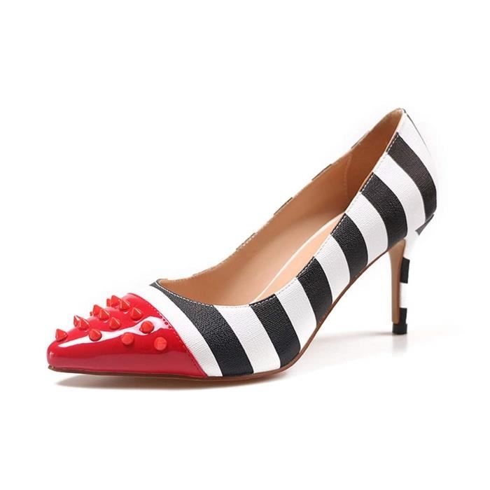 escarpins cloutés