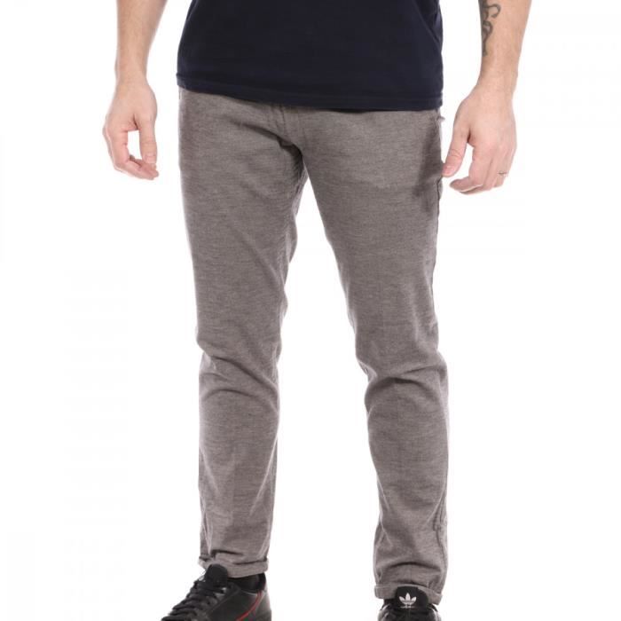 Pantalon Gris Fonce Homme Teddy Smith Kingsman Jacquard Grey Cdiscount Pret a Porter