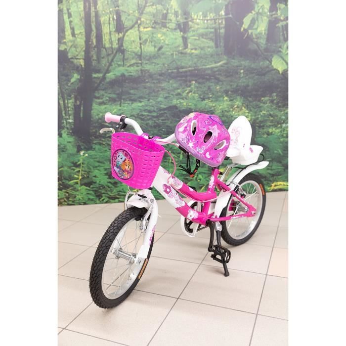 Casque Cyclisme Bébé Fille - PAW PATROL - Fuchsia - Réglable - Graphismes paw patrol