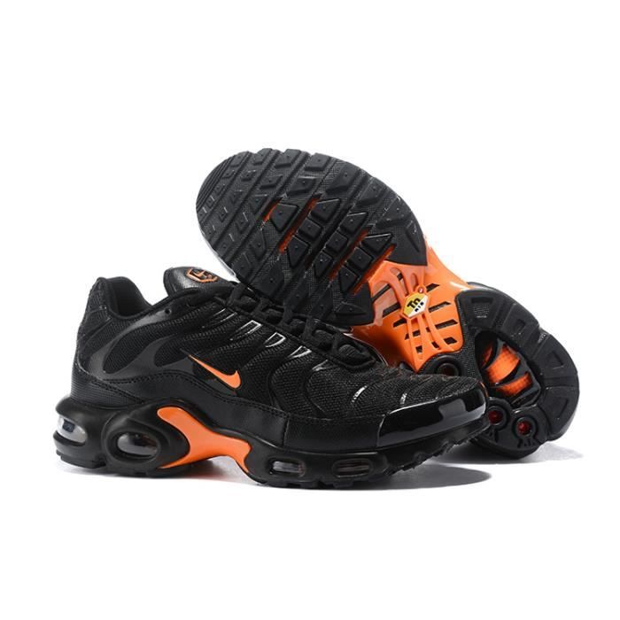 Nike noir et orange hot sale