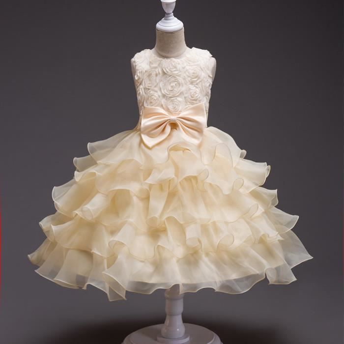 amzbarley robe d'été pour fille disponible dans les tailles 3-10 ans robe plissée