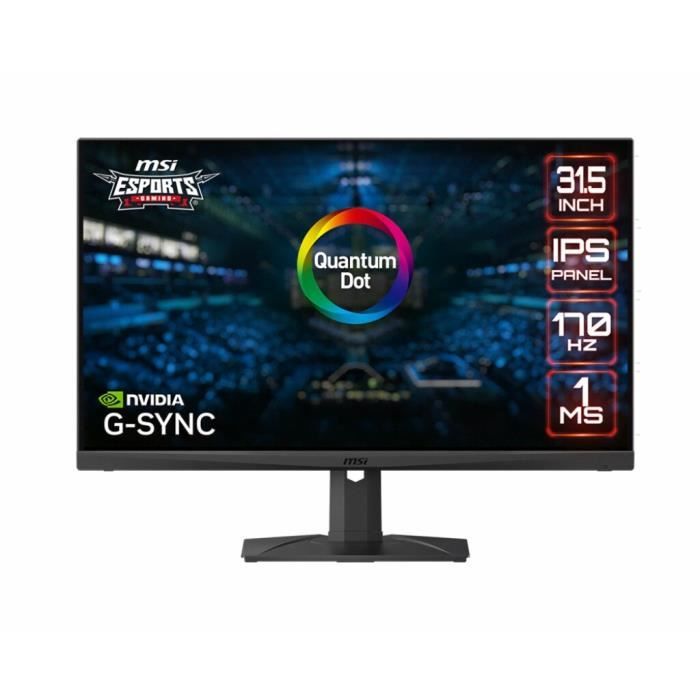 Écran PC - MAG - MAG321QR-QD - 31.5 pouces - 2560x1440 - 170Hz - 1 ms