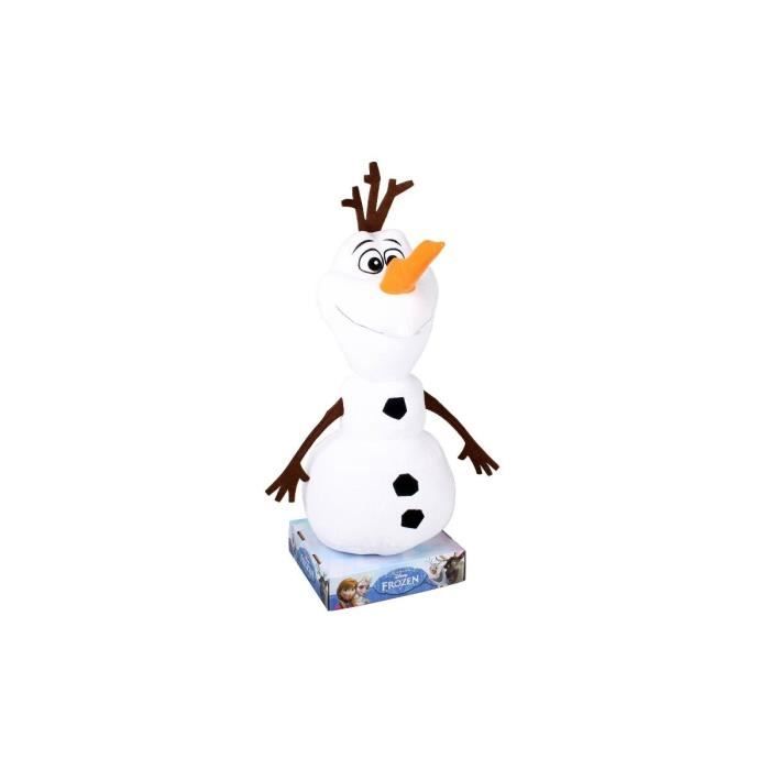 Peluche Olaf La reine des neiges Disney Nicotoy bonhomme de neige