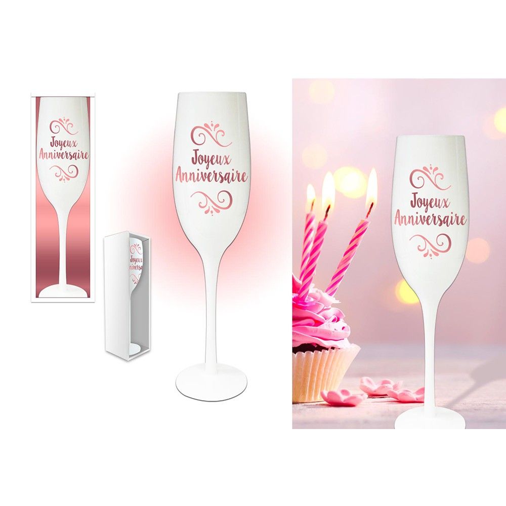 Flute A Champagne Anniversaire Cdiscount