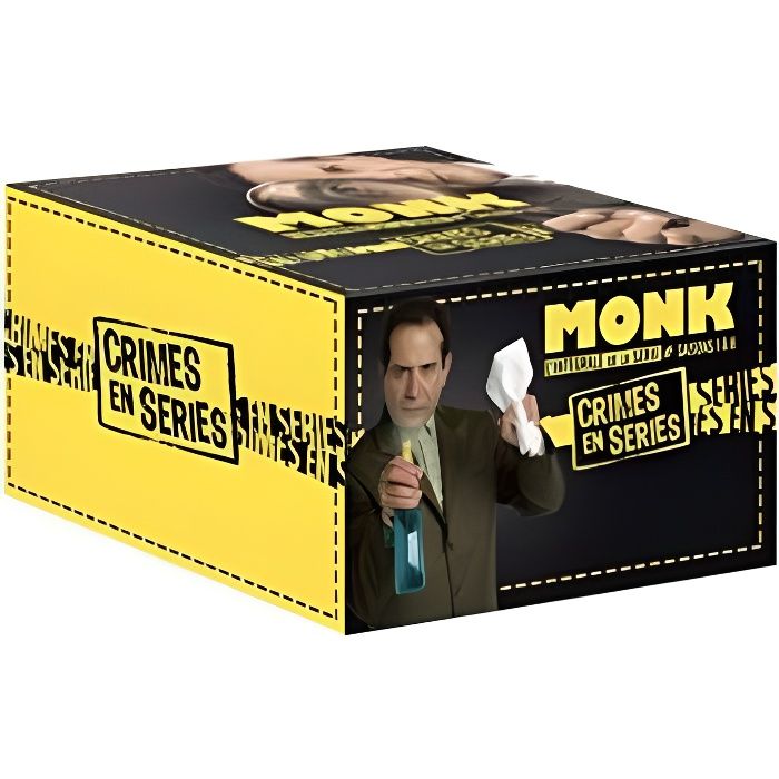Coffret Integrale Monk Crimes En Serie Saisons 1 A 8 Dvd En Dvd Serie Pas Cher Cdiscount