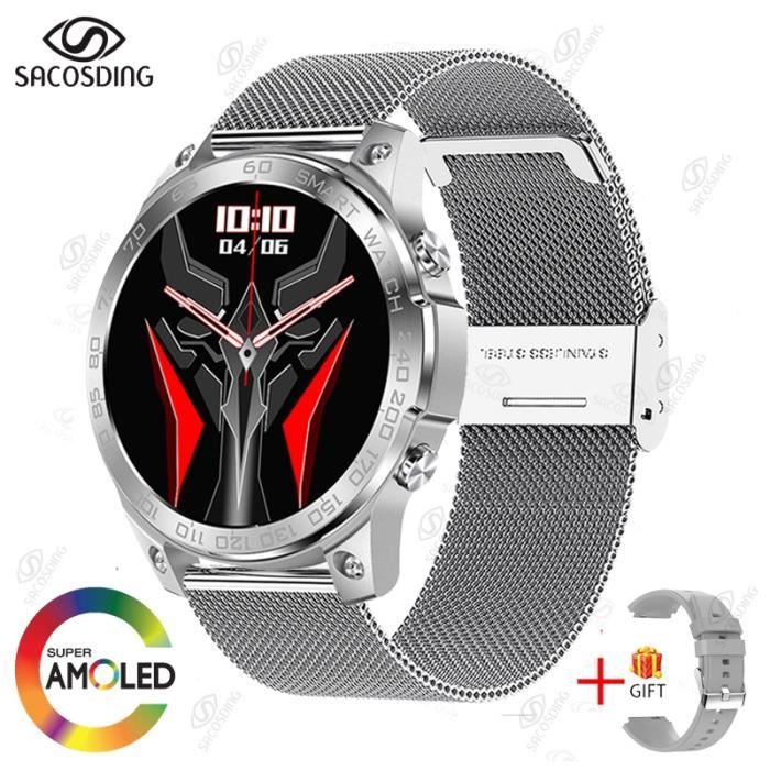 Montre Connectée Homme Karchilior - Bluetooth, Appels, Sport, Étanche - Android - 2025