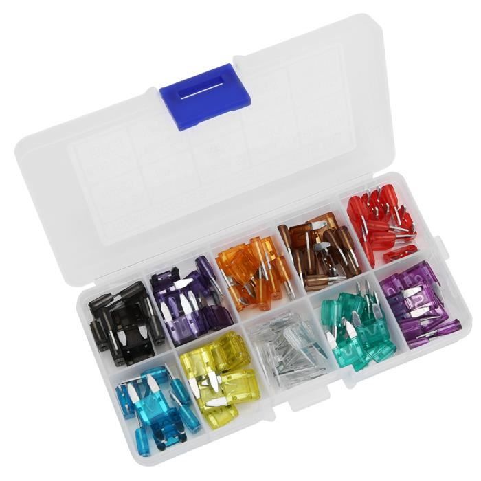 Assortiment de mini fusibles à lame 6 pièces