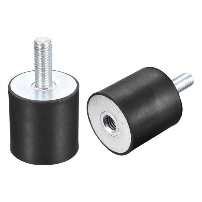 4Pack M6 Fixations En Caoutchouc Antivibrations Canette Silentblocs