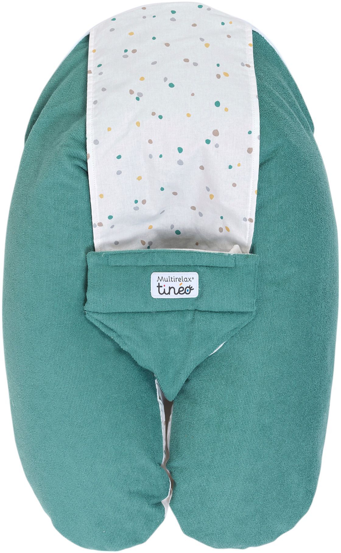 Coussin de maternité 3 en 1 TINEO MULTIRELAX Tissu éponge à pois - vue 2