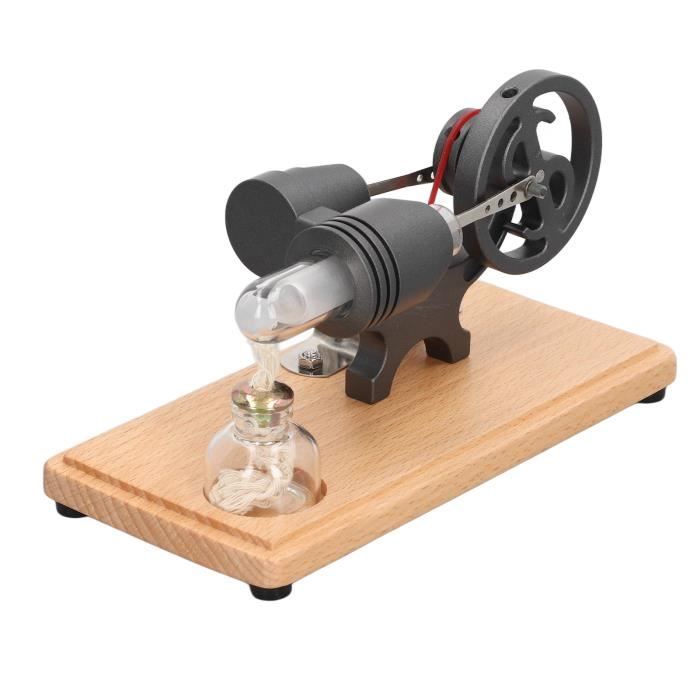 Mini Vertical Air chaud Stirling moteur lampe à Alcohol moteur expérience de Physique