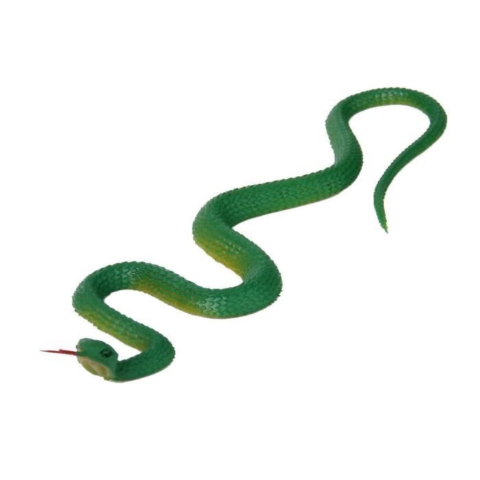 Serpent de Simulation en Caoutchouc Jouet de Truc 