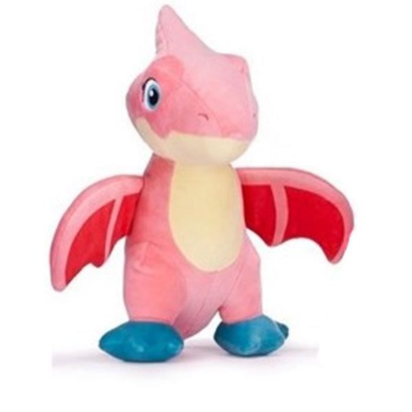 Jurassic World - Dinosauro Velociraptor di Peluche, 25 cm, Colore: Blu
