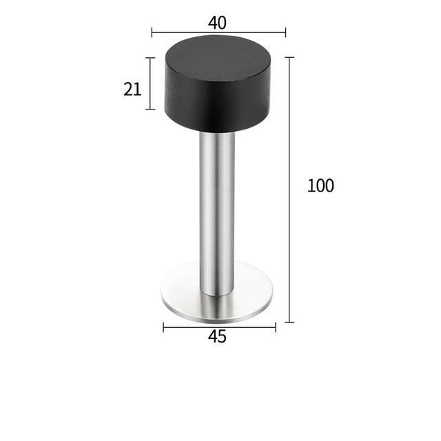 Butées De Câble Pour Poulie De Salle De Sport - Lot De 10, Noir, 40 Mm | Pour Câbles De 8 Mm Ou 10 Mm